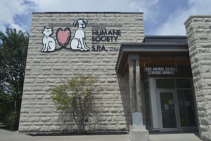 Outside Ottawa Humane Society bulding