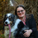 Zazie Todd and her dog